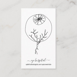 Augenarztophthalmologen und Augenoptometristen Visitenkarte
