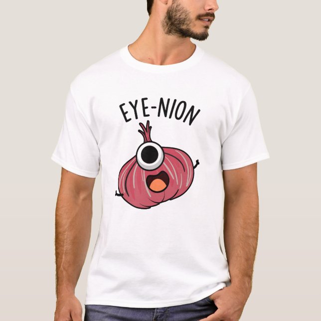 Augenbinde Funny Zwiebelpun T-Shirt (Vorderseite)