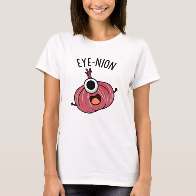 Augenbinde Funny Zwiebelpun T-Shirt (Vorderseite)