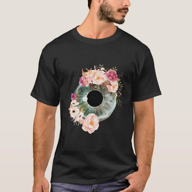 Augenbläschen Augenlähmung Augenanatomie Ophthalmo T-Shirt (Vorderseite)