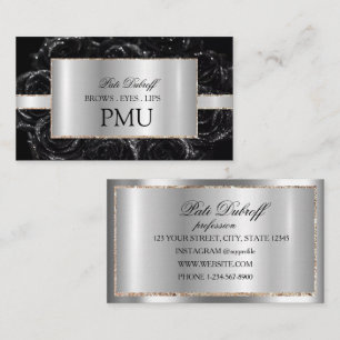 Augenbrauen-Nachbehandlung PMU Microblading Henna Visitenkarte