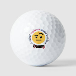 Augenbrauen-Sass: Eine hochgezogene Augenbraue wir Golfball
