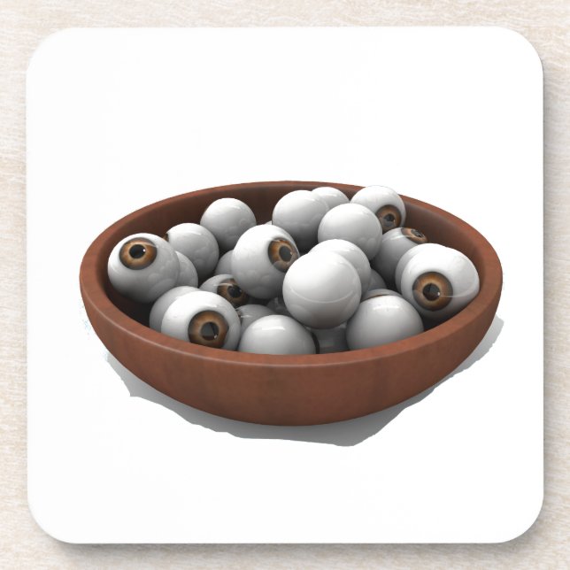 Augenbrauen Untersetzer (Vorderseite)