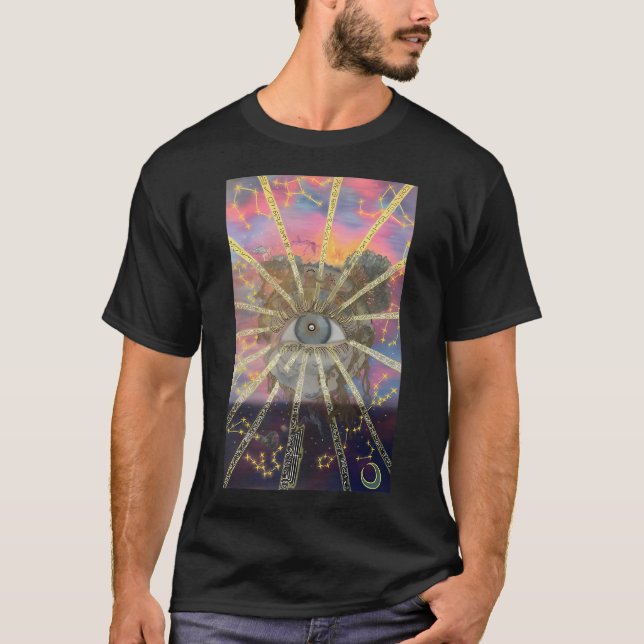 Augendesign T-Shirt (Vorderseite)