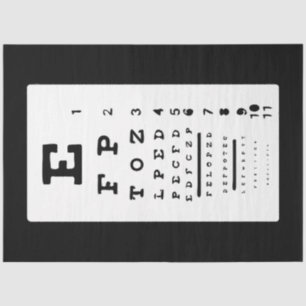 Augendiagramm-Geschenkpapier Seidenpapier