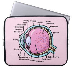 Augendiagramm Laptopschutzhülle
