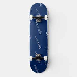 Augenfälliges, benutzerdefiniertes Markenname-Text Skateboard