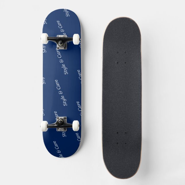 Augenfälliges, benutzerdefiniertes Markenname-Text Skateboard (Vorderseite)