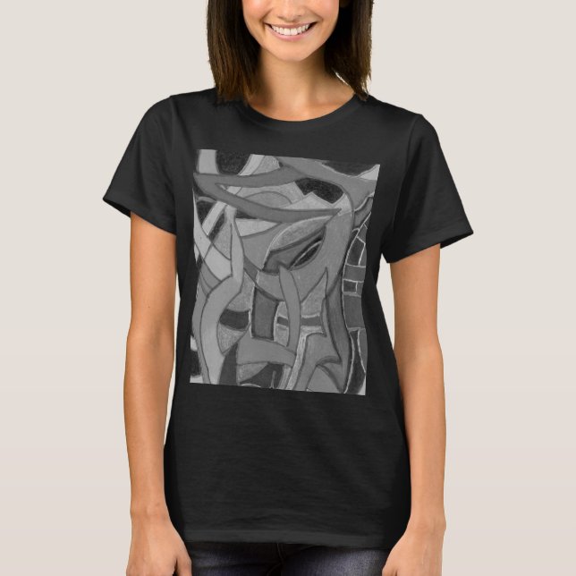 Augenfänge, Aufmerksamkeitsschnüre und einzigartig T-Shirt (Vorderseite)