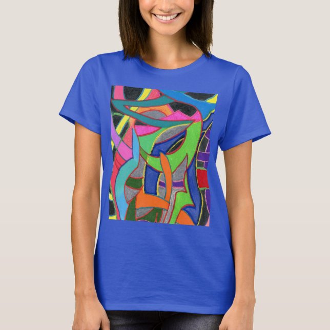 Augenfänge, Aufmerksamkeitsschnüre und einzigartig T-Shirt (Vorderseite)