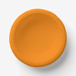 Augenfänger Neon Orange 7-Zoll-Papierschalen für E Pappteller