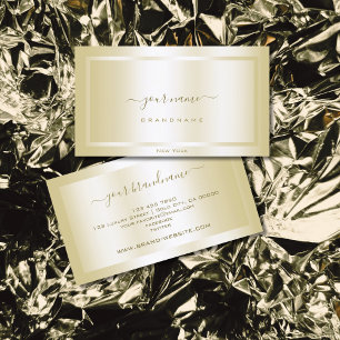 Augenfängereffekt mit Beruflichem Rahmen Visitenkarte