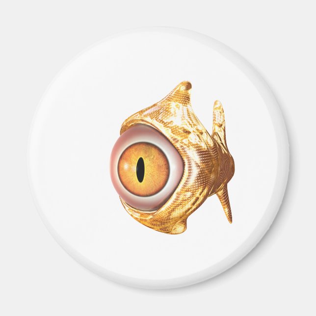 Augenfisch Magnet (Vorne)