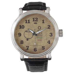 Augenheilkunde Perlen Vintage Armbanduhr