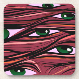 Augenhorn Getränkeuntersetzer