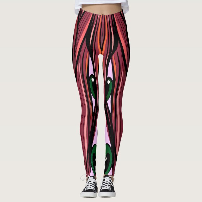 Augenhorn Leggings (Vorderseite)