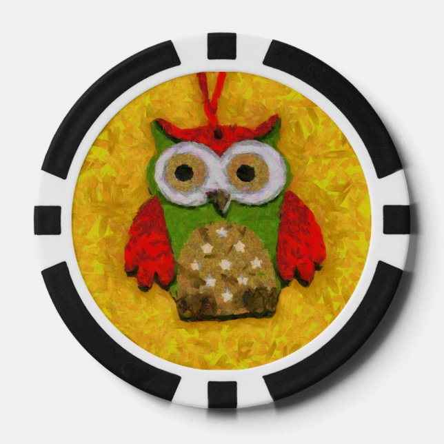 Augenmalerei Pokerchips (Vorderseite)