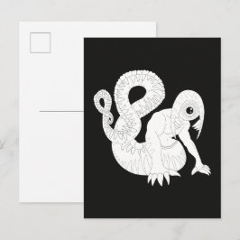 Augenmonster Postkarte
