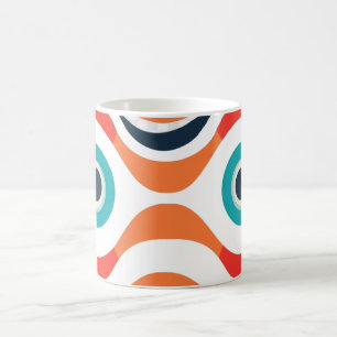 Augenmuster Kaffeetasse