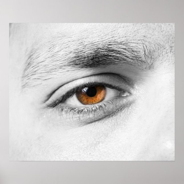 Augennähe Poster (Vorne)