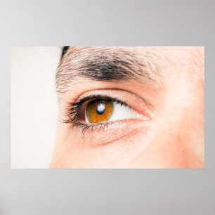 Augennähe Poster