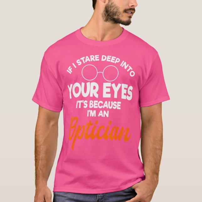 Augenoptometristen T-Shirt (Vorderseite)
