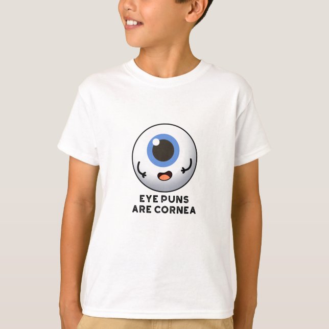 Augenpistolen sind Cornea Funny Body Puff T-Shirt (Vorderseite)