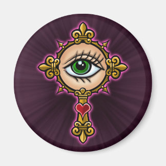 Augenquerdesign beobachten magnet