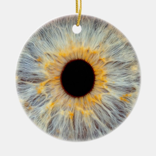 Augenschmuck Keramik Ornament (Vorne)