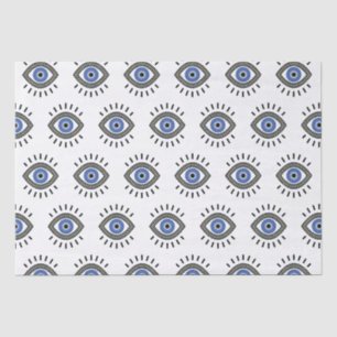 Augenschutz, griechisches blaues Auge Seidenpapier