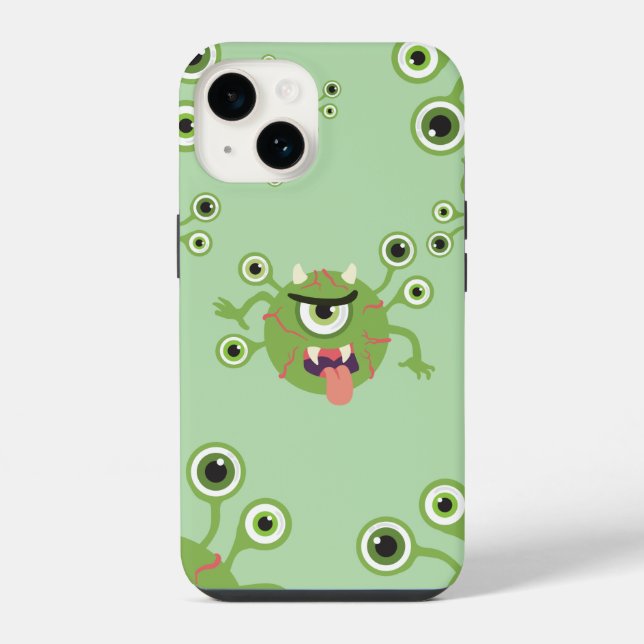Augentroll iPhone 14 Hülle (Rückseite)