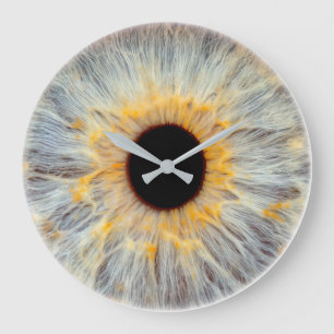 Augenuhr Große Wanduhr