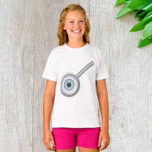 Augenuntersuchung mit Eyeball Magnifying Glass Fun T-Shirt