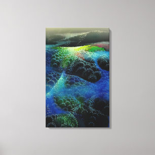 Augenverderb - Nebelfelder Leinwanddruck