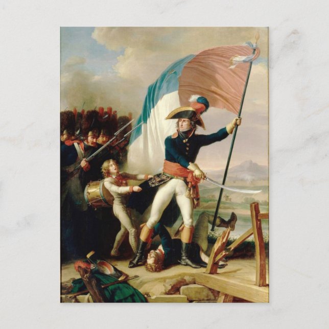 Augereau in Arcole Postkarte (Vorderseite)