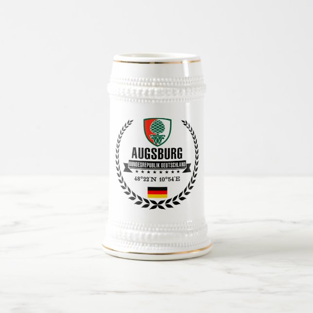 Augsburg Bierglas (Mittel)