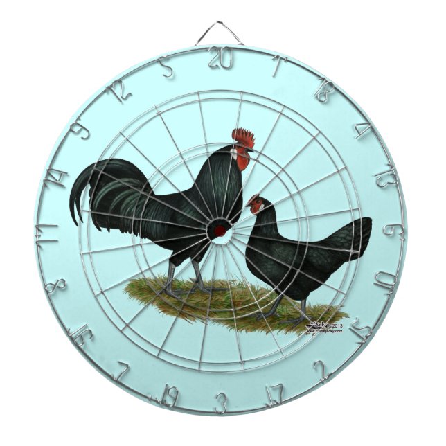 Augsburger Chickens Dartscheibe (vorne)