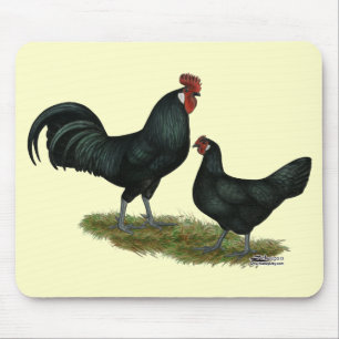 Augsburger Chickens Mousepad