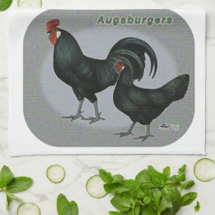 Augsburger Fowl Geschirrtuch