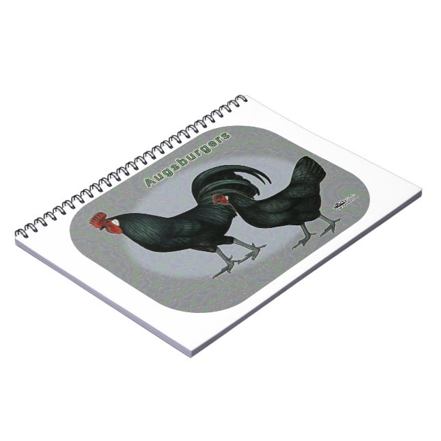 Augsburger Fowl Notizblock (Linke Seite)