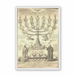 Augsburger Geständnis Aufkleber