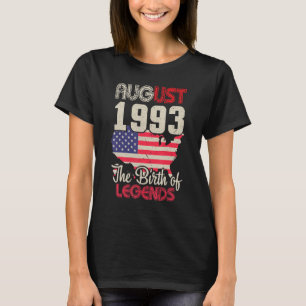 August 1993 Die Geburt der Legenden 29 Jahre alt H T-Shirt
