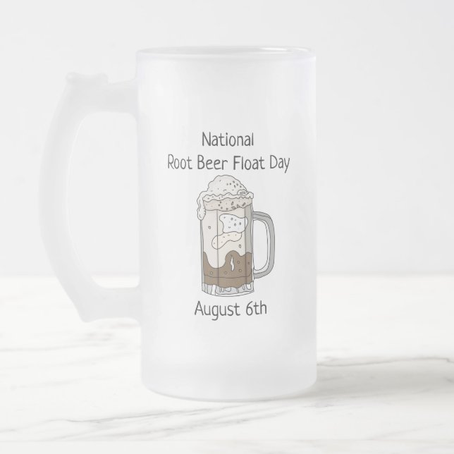 August 6: National Root Beer Float Day Mattglas Bierglas (Links)