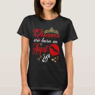August Birthday Girl Virgo Zodiac August Vir T-Shirt