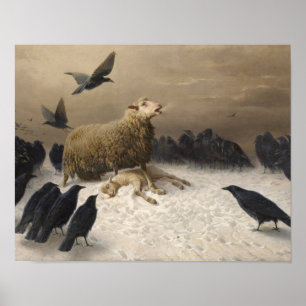 August Friedrich Schenck - Anguisch Poster