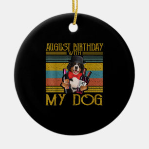 August Geburtstag mit meinem bemängeligen Moutain Keramik Ornament