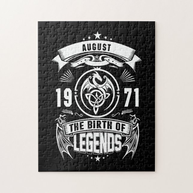 August-Geschenk | 1971 Geburtsjahr der Legenden (Vertikal)