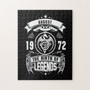 August-Geschenk 1972 Geburtsjahr der Legenden