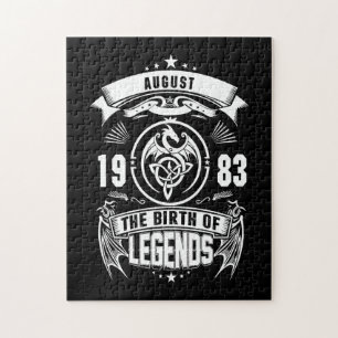 August-Geschenk 1983 Geburtsjahr der Legenden
