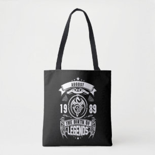 August Geschenk 1989 Die Geburt der Legenden Tasche